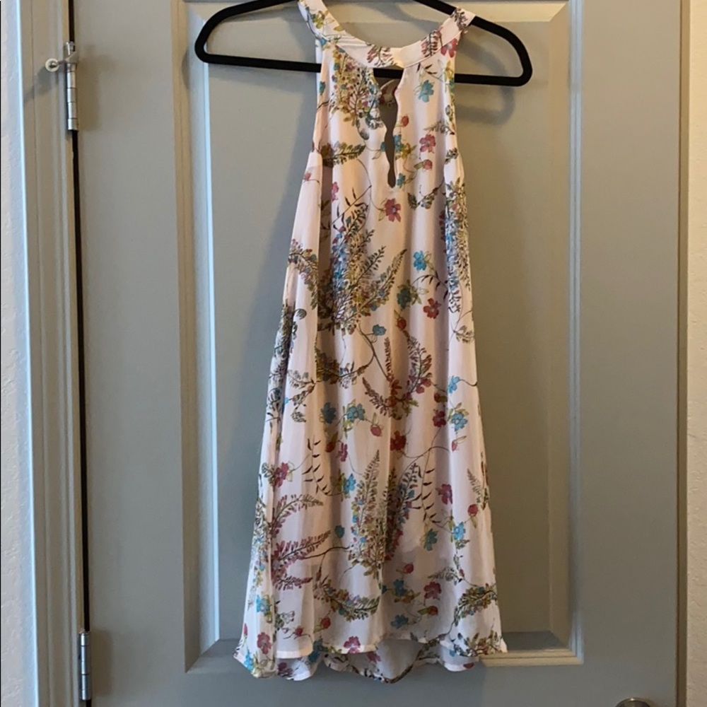 Summer dress with low back
